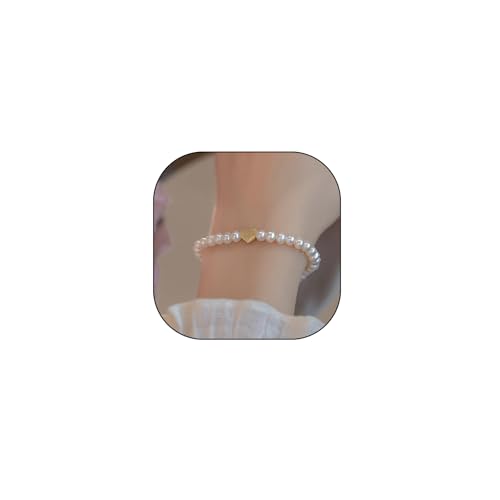 Bijoux de Saint-Valentin : bracelet cœur doré tendance pour elle