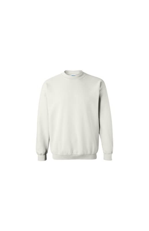 Gildan G180 pull blanc en molleton chaud pour éviter le froid en hiver