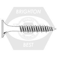 #6x2 1/4" TRIM SQUARE Proferred DRYWALL SCREWS GRAY PHOSPHATED (3000/box)