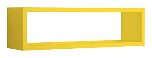 MODULARREDO | REGOLO Étagère murale 60 x 15,5 cm, jaune canaris