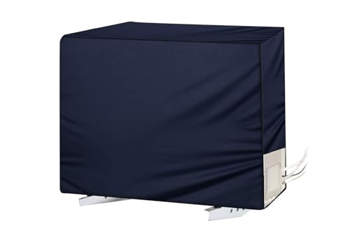 Image of Split AC Cover for 1.5 Ton Indoor & Outdoor Unit | Waterproof & Dustproof Protection | UV Resistant | Durable PVC Material | Weatherproof Outdoor Cover | Easy Installation