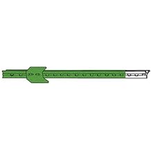 CMC Steel Green T-Post, 5.0 ft with Clips, Baked Enamel Finish, 1.25 lbs, American Made