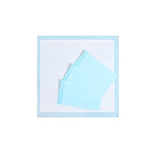 Unifree Disposable Underpad, Bed Pads, Incontinence Pad, Super Absorbent, 100 Count, Blue (M 24x24 Inch) Unifree Disposable Underpad, Bed Pads, Incontinence Pad, Super Absorbent, 100 Count, Blue (M 24×24 Inch)