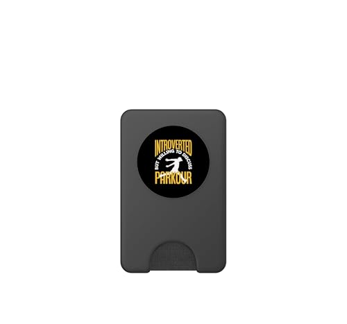 PopSockets PopWallet MagSafe Introverted Parkour tarjetero magnético para iPhone 2