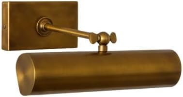 9-inch Antique Brass Picture Light