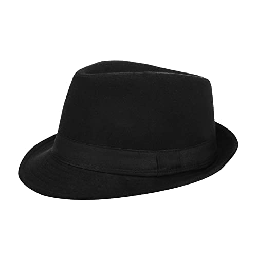 Cappello da uomo Fedora Trilby Panama elegante cappello invernale a