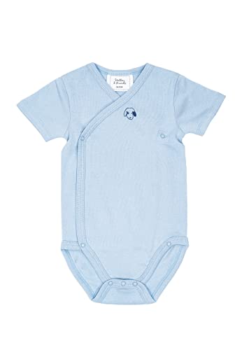 Stellou & friends Unisex Crossbody Side Snap Onesies - Cotton Bodysuit - 3-Pack2