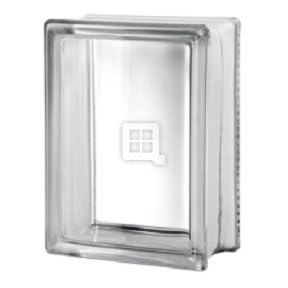 6x8x4 Clarity | Clear Glass Block for Home Improvement | Undistorted Vision & Maximum Light Transmission | Modern Aesthetic for Commercial or Resdiential Use