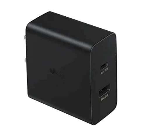 Image of Original for Samsung 35W Super Fast Charger Adapter Compatible with Samsung M51 /M42 /F23 5G /M53 5G /M52 5G /M33 (Only Adapter)-Black