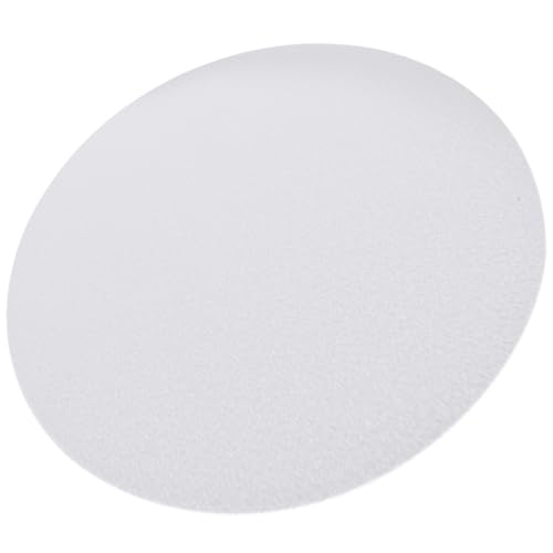 RORPOIR de Elegante y Resistente de Usar para Descendente Fácil de Luz Tulipa Ventilador Techo Pvc Blanco, Pantalla Difusora Cubierta de Lámpara Simple Sala y