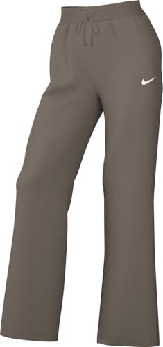 Nike Sportswear Phoenix Fleece Damen-Trainingshose Mit Hohem Taillenbund Und Weitem Bein, Mink Brown/Sail, DQ5615-233, S Nike Sportswear Phoenix Fleece Damen-Trainingshose Mit Hohem Taillenbund Und Weitem Bein, Mink Brown/Sail, DQ5615-233, S