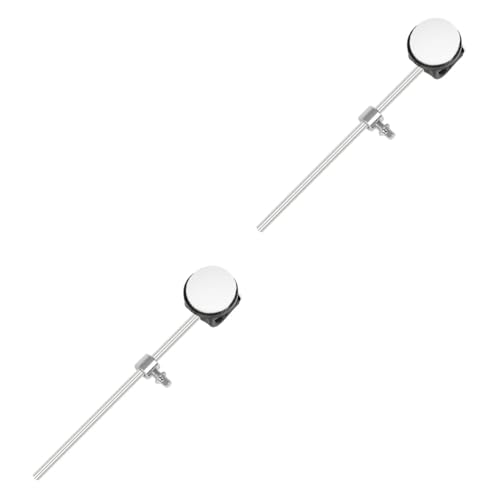 WHAMVOX 2pcs Drum Kick Pedal Accessory Replacement Kit Kick Drum Mallets Beaters for Set Percussion Instrument