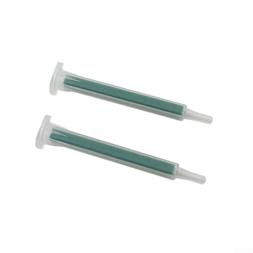 Juego de 50 puntas de manguera de mezcla 2K, boquillas mezcladoras estáticas de 83 mm de longitud para alta eficiencia