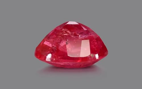 Rubí natural de 11,25 quilates para joyería personalizada gema ovalada Shree Jewelrs sin calentar 5