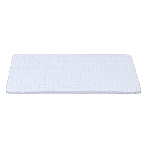 Nappe extensible ajustée 76 x 152 cm protection élastique blanche
