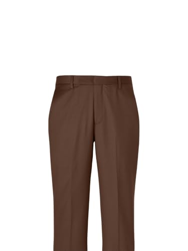Paul Fredrick Men's Wool Gabardine Flat Front Pants2