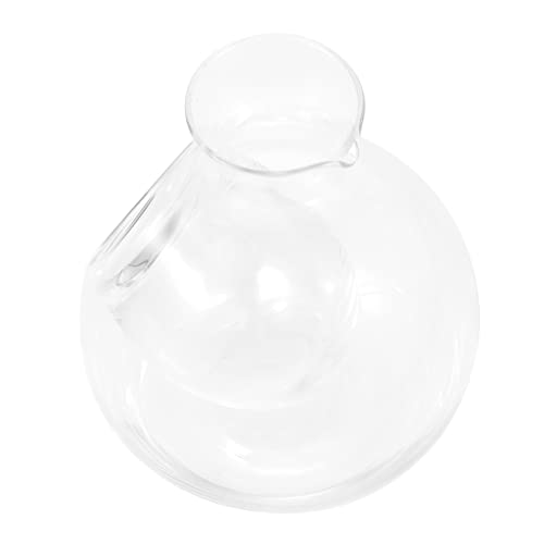 AUTSUPPL Household Decanter Transparent Glass Wine Separator Elegant Design for Enhanced Drinking Experience for Home Use and Beverage Storage