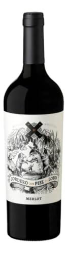 Vinho Tinto Argentino Cordeiro Piel de Lobo Merlot Garrafa 750ml