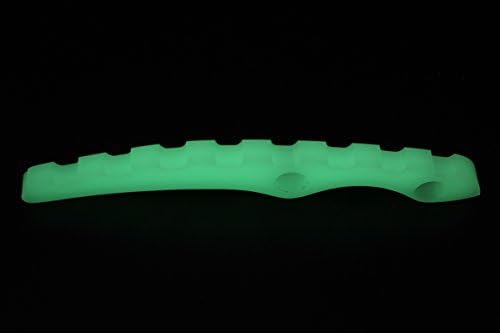 Backspacer for Spyderco Yojimbo 2, GITD Back Spacer (GREEN GLOW)
