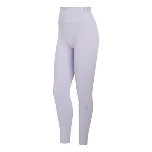 adidas Mujer All Me Rib Leggings Tights, Frozen Purple, XXS