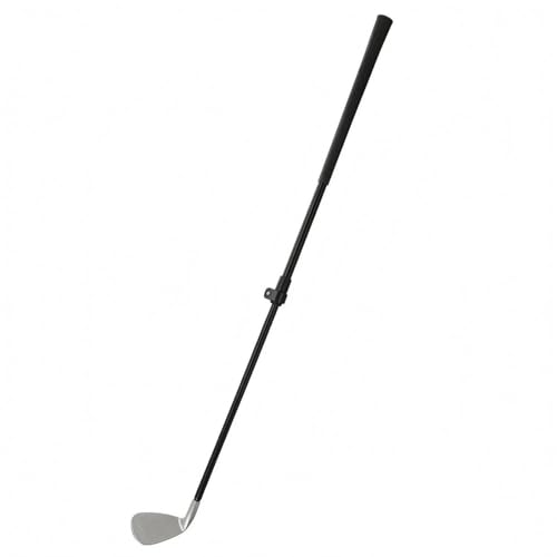 Club de golf rétractable et portable avec manche télescopique léger pour entraînement