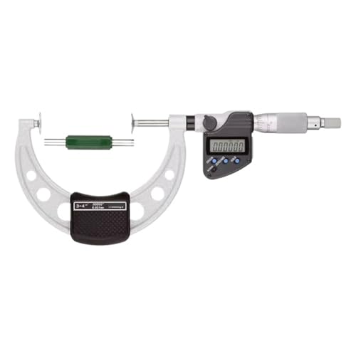 Micrómetro tipo calibrador de 3-4" con puntas de carburo miniatura 1