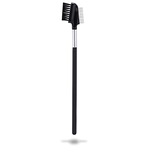 2-In-1 Eyelash Brush And Comb, Stainless Steel Portable Eye Lash Brush For Woman #TOP21