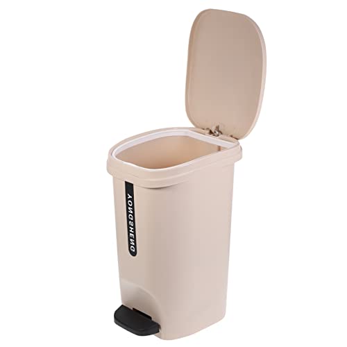 Caneca de basura de plástico 13 galones con tapa