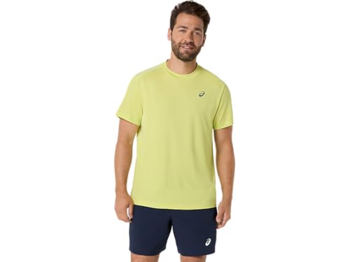 ASICS Men's Court SS TOP Tennis Apparel, 2XL, Pistachio