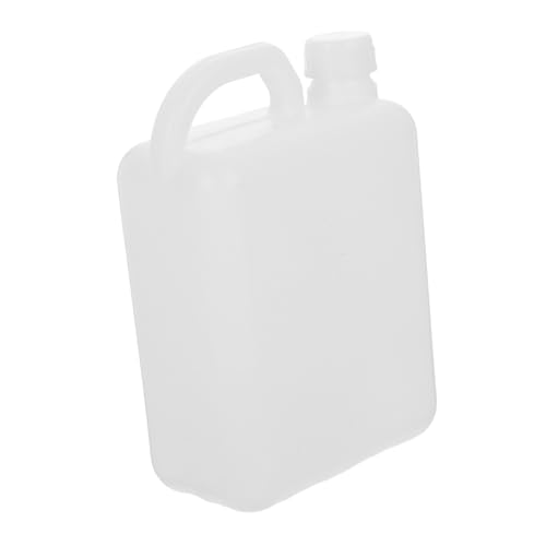 LIFKOME 1l Empty Oil Bottle Camping Water Jug Reusable Sauce Containers Wide Mouth Storage Bottles for Liquids