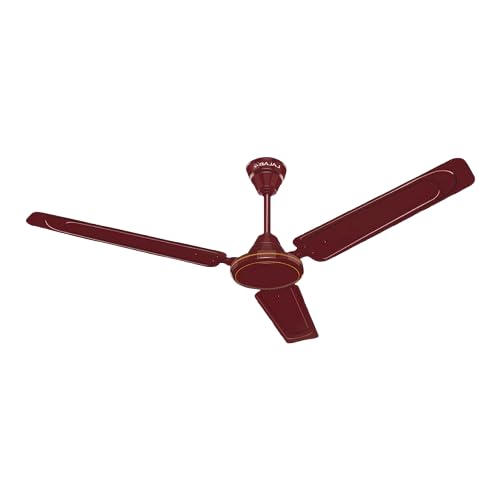 Image of Edge HS Neo 9EE 900mm Ceiling Fan - High Speed, 3 Blades, Low Power - For Small Rooms (Dark Brown)