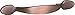 DESIGN HOUSE DECORATIVE DRAWER PULL, 5-3/4 IN., OIL RUBBED BRONZE, 5 PER PACK