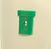Warp Pipe Single Light Switch Wall Plate Cover - Handmade Video Game Room Decor Geek Gamer Bedroom Living Room (Green - Single Toggle Light Switch Cover 1-Gang)