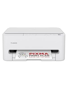 Canon PIXMA TS4150I - All-in-One Printer with Wi-Fi Connectivity | Wireless for Easy Printing From Your Smart Phone PIXMA Print Plan - White