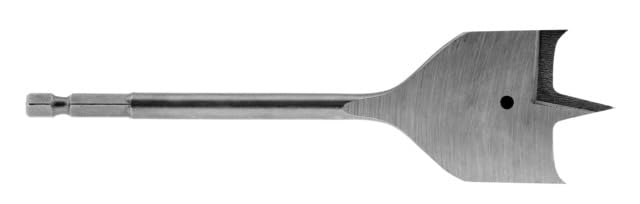 Long Flat Bit Broca, 19 mm, Multicolored