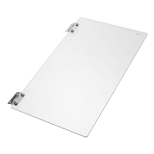 PRETYZOOM Panneau de Porte pour Machine à Popcorn Pvc Épais Accessoire Résistant pour Machine à Popcorn avec Portes Gauche et Droite pour Réparation et Remplacement