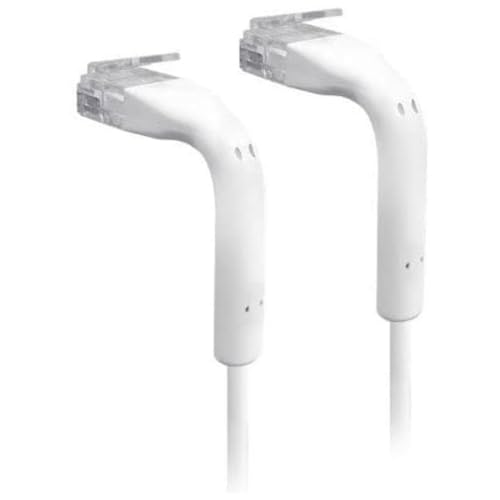 Câble réseau rigide Catégorie 6 UTP blanc 10cm à haut débit constant