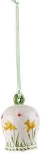 Villeroy & Boch Mini Daffodil Flower Bells, 2pc Set, 4 cm, Porcelain, Yellow, Hard