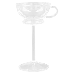 UPKOCH Wine Goblet Glass Cup 140Ml Decorative Drinkware for Home Bar Party Banquet with Sturdy Base