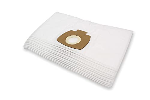 vhbw 10x bolsa vellón micro para aspirador robot aspirador multiusos compatible con Nilfisk/Alto/Wap/Kew Aero 20, 20-01, 20-11, 20-21, 20-Series, 25