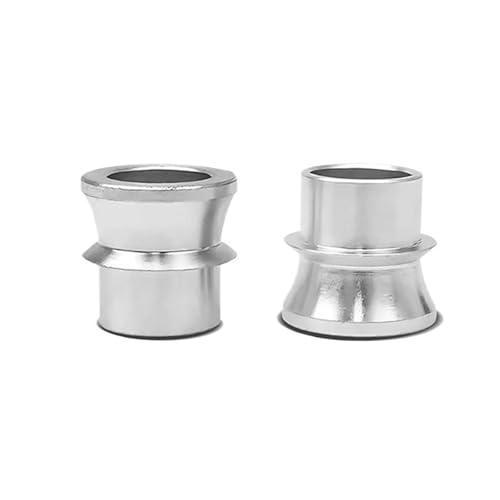 2PCS Misalignment insert Spacer 3/4-1/2 M12-M10 Car Accsesories Integral Structure Radial Spherical Plain Bearings(0.75-0.5 2PCS