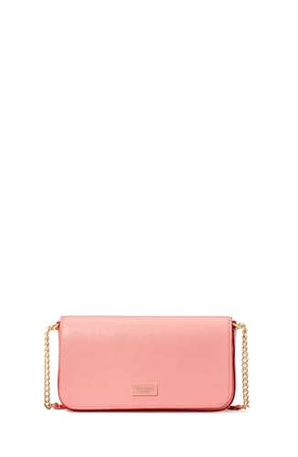 [Kate Spade New York] フラップチェーンウォレット Serena Saffiano Leather W Pop Edgepaint Flap Chain Wallet レディース セッティングサン