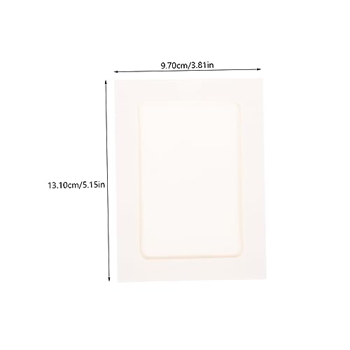 SEWACC 20 Pçs Suportes Para Fotos Em Papel Cavalete Para Fotos Em Papel Moldura Para Fotos Colagem M