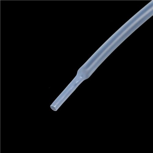 GAOJUDAF 1 pz Guaina for cavi in PTFE F4 con rapporto di restringimento,7:1, guaina protezione for termorestringente for la gestione dei(4MM*5M)