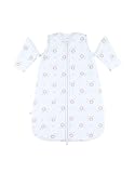 COMPOSITION DOUCE : Fabriquée en jersey de coton ouatiné, cette gigoteuse offre une sensation de douceur et de confort, enveloppant votre bébé dans un cocon de chaleur rassurant tout au long de la nuit.