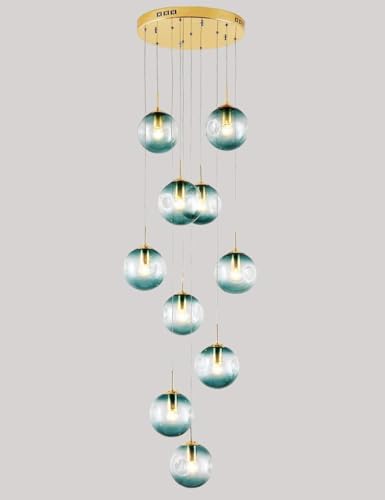 Lustre LED dimmable télécommande pour éclairage séjour chaleureux - 4