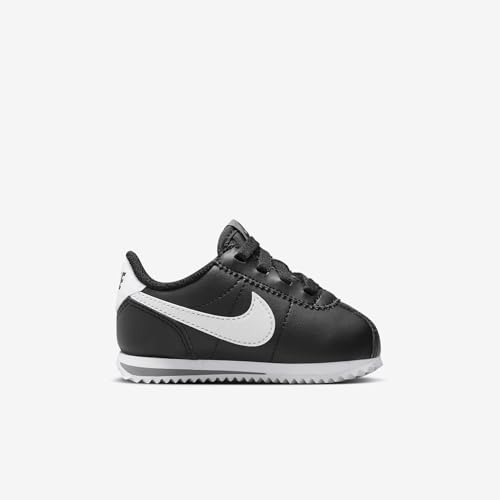 Nike Cortez EasyOn Baby/Toddler Shoes (DM0952-001, Black/Cool Grey/White) Size 43