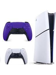 Playstation 5 Slim Digital 825 GB + 2. Dualsense mor+lacivert