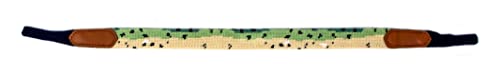 Image of Leather Hand-Stitched Needlepoint Sunglass Strap Retainer