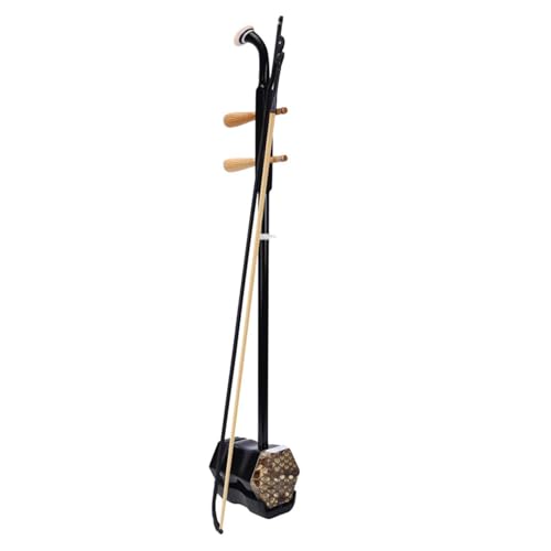mocrcrel - Chinese Erhu Instrument For Beginner Entry Level,Erhu Chinese 2-string Violin Fiddle Musical Instrument 32 inches (White axis)